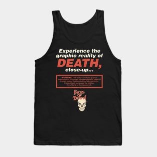 Faces of Death - 70s Cult Classic Horror Movie Tank Top